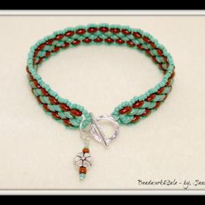 A Touch Of The Southwest Handmade Beaded Bracelet